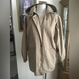 London Fog Towne trench coat w/o lining size XS